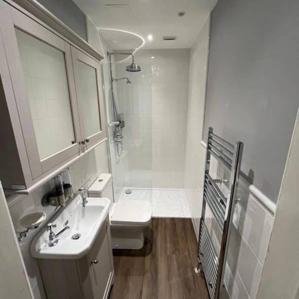 bathroom renovation in Birmingham by M3 Trades