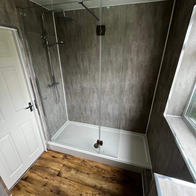 bathroom fitters romsley completed bathroom project